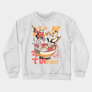 thinknoodles Panda Fight Crewneck Sweatshirt